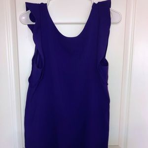 Like New Everly Deep V-Back Dress